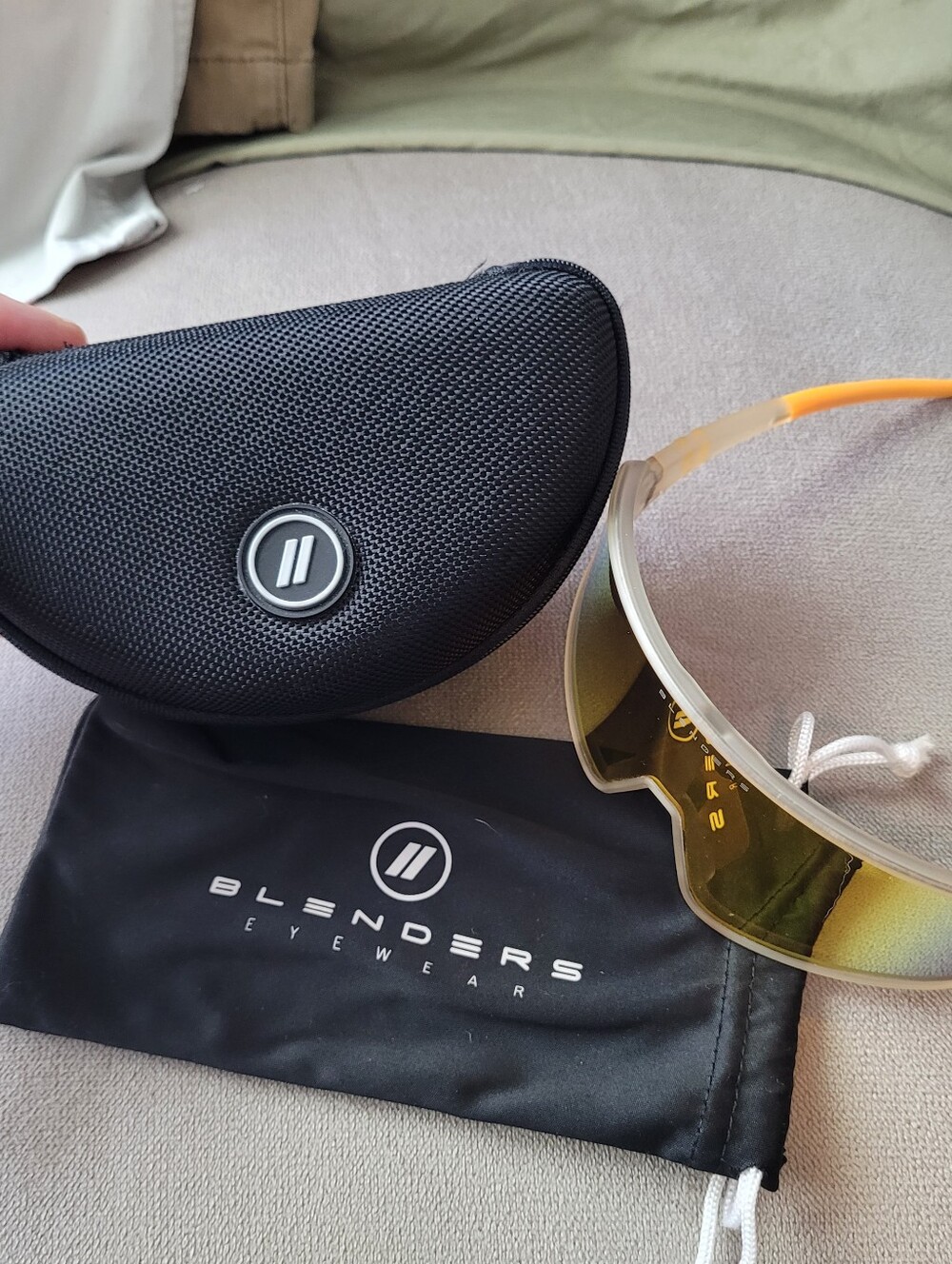 Mens Blenders Eyewear Eclipse shield sunglasses